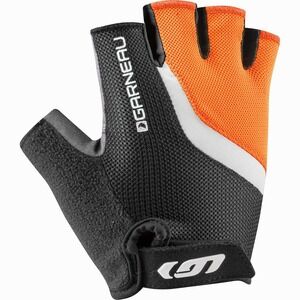 Louis Garneau Biogel RX-V Cycling Gloves Mens Small Black/Orange Sporty NWT